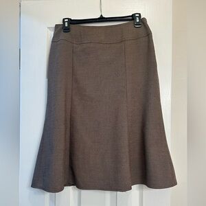 Kim Rogers Classic Tan A-Line Skirt